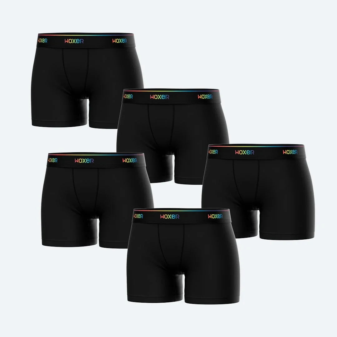 Star Pride Black 5-Pack