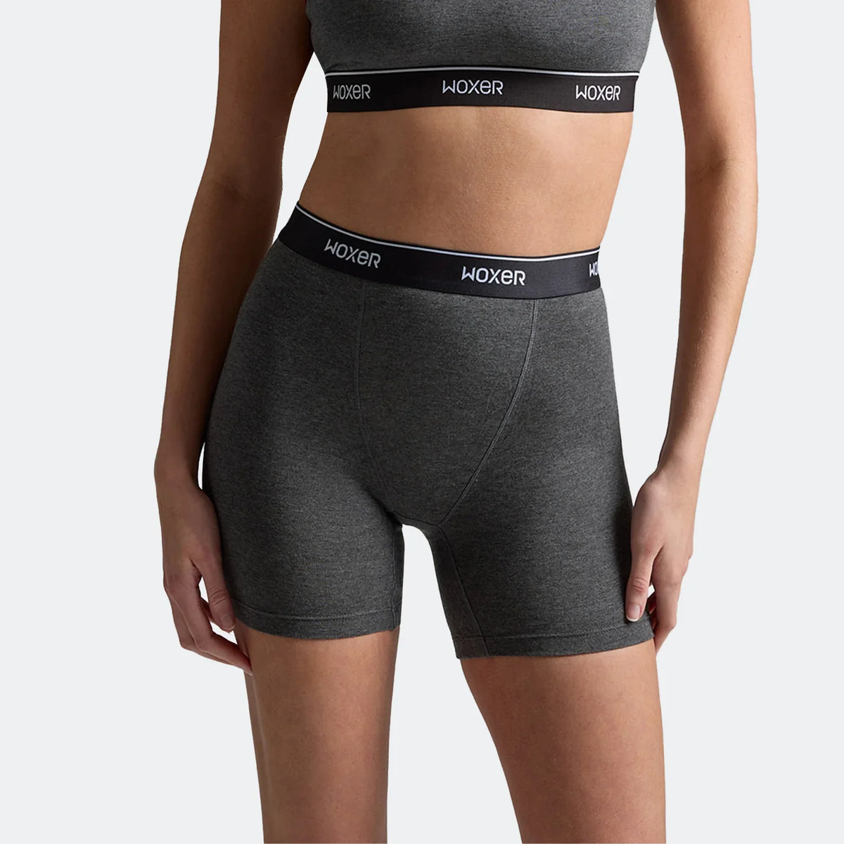 Baller High Waisted Charcoal Heather 2.0