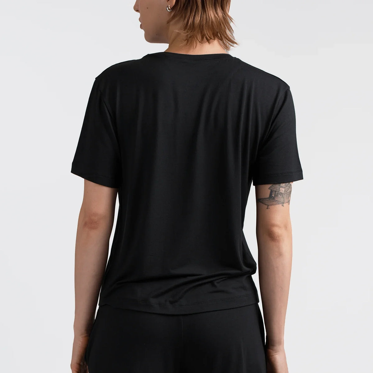 Sleep Short Sleeve Tee Black