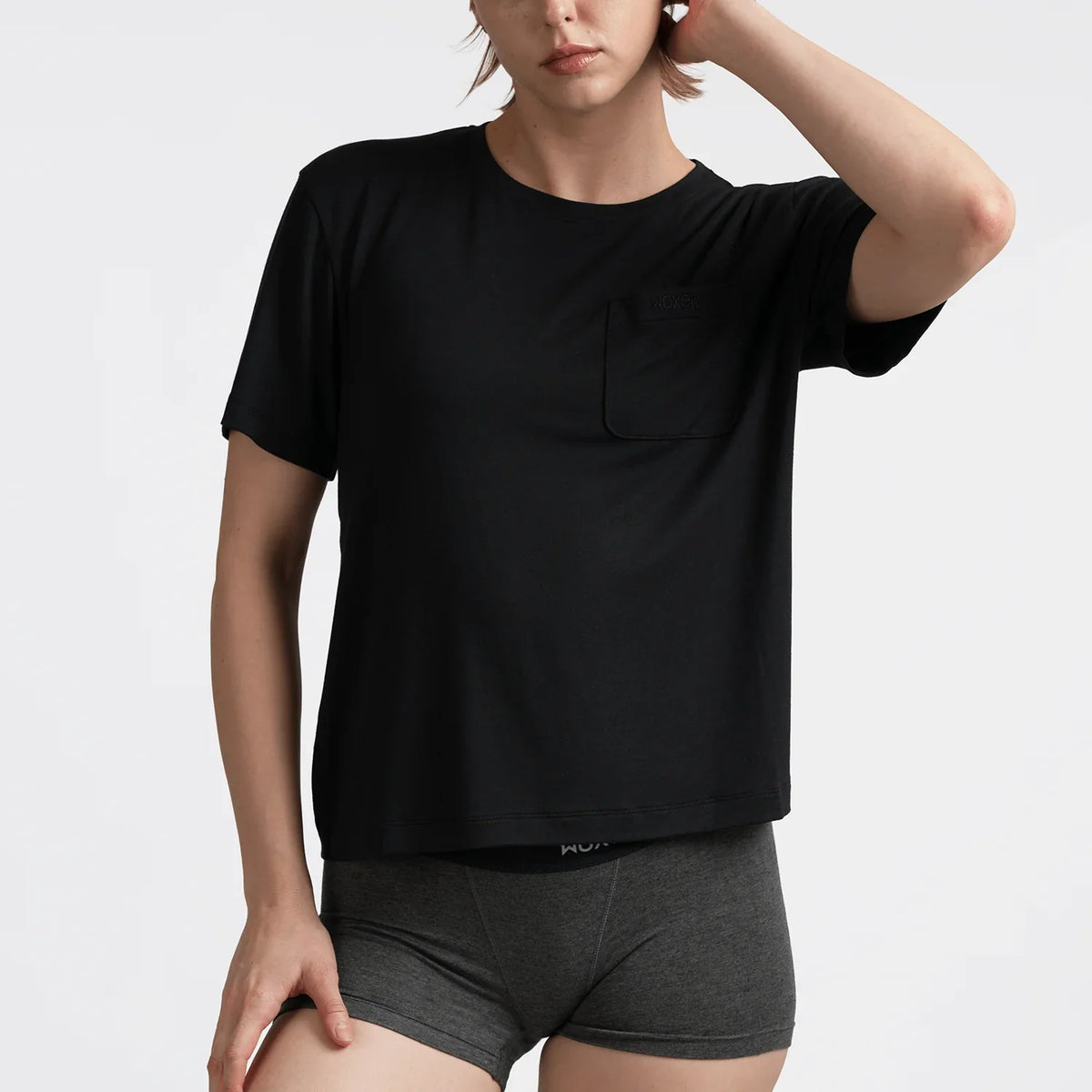Sleep Set Short Sleeve Black